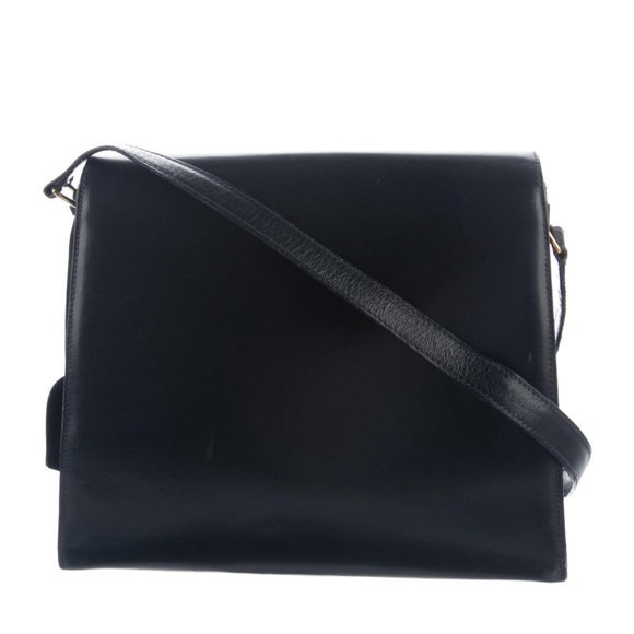 Gucci Top Handle Black Leather Kelly Bag With Lock | Authentic Vintage - Picture 16 of 16